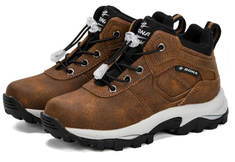 Miquel Jongens Casual Sneakers - Bruin