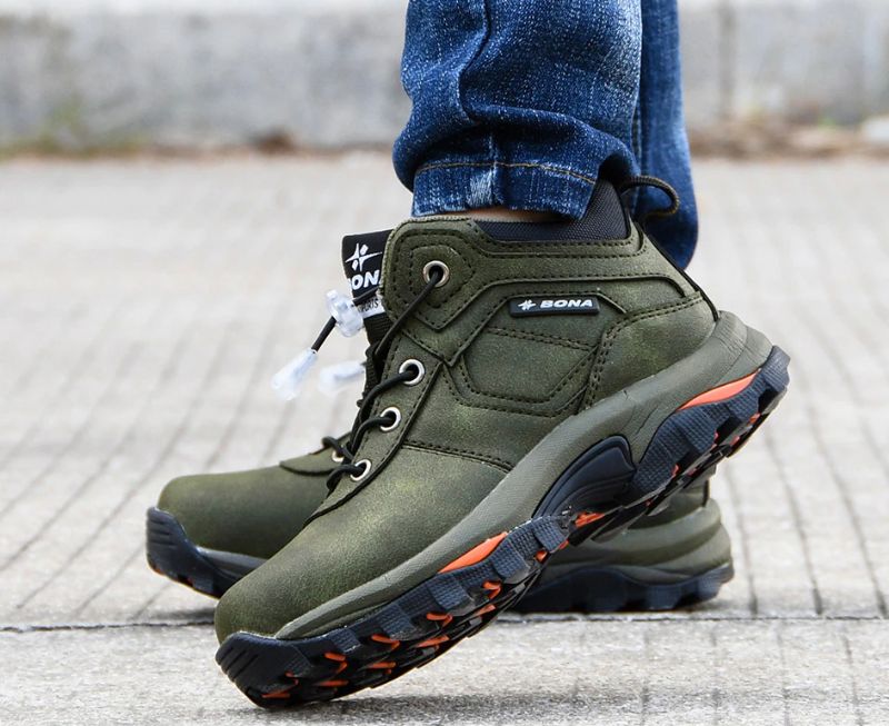 Miquel Jongens Casual Sneakers - Bruin