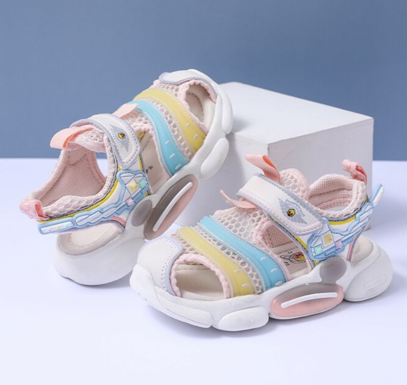 Mitchell Unisex Kinder Strandsandaal - Blauw