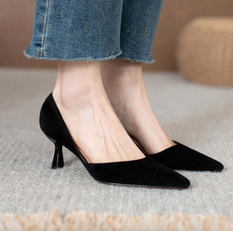 Moana Dames Pumps - Onyx suède 2.5 inch