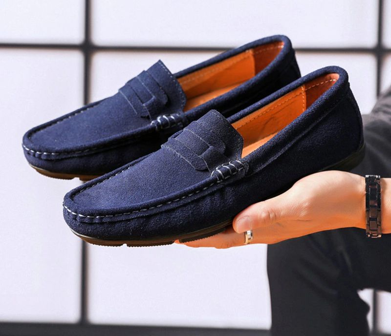 Moca Herenloafer-nette Schoenen - Marineblauw