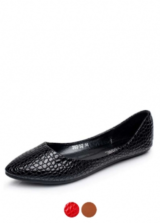 Modesta Dames Platte Casual Leren Schoenen