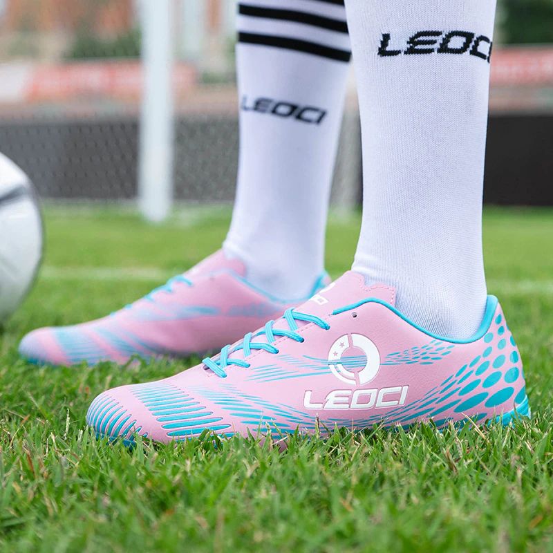 Modric Big Jongens Voetbalschoenen - Roze