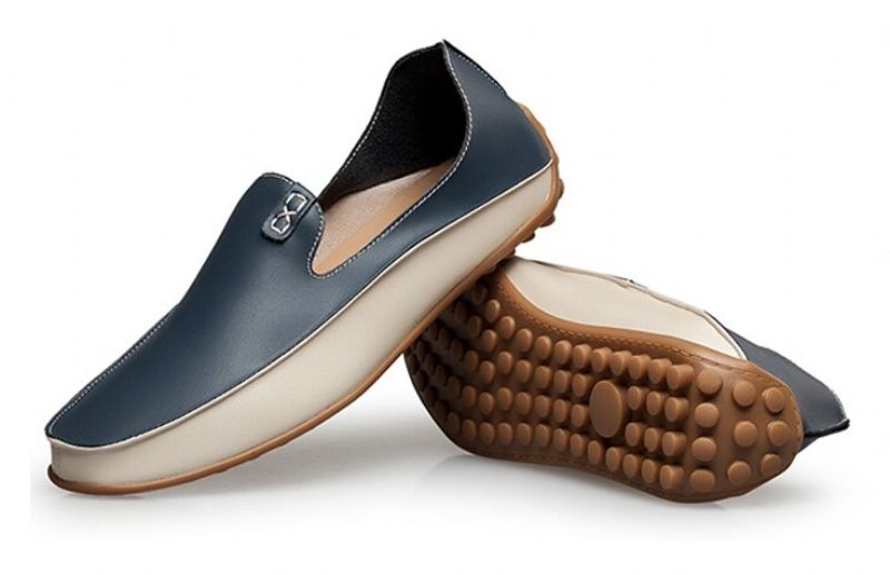 Molinaro Heren Loafers Schoenen - Blauw
