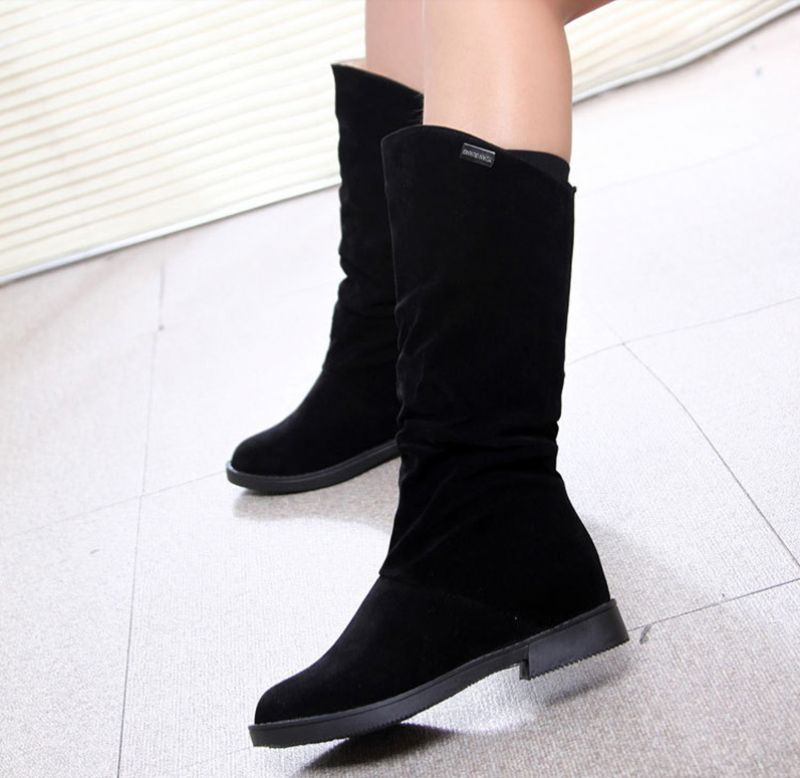 Monarca Dames Laarzen Winter Casual Schoenen - Zwart