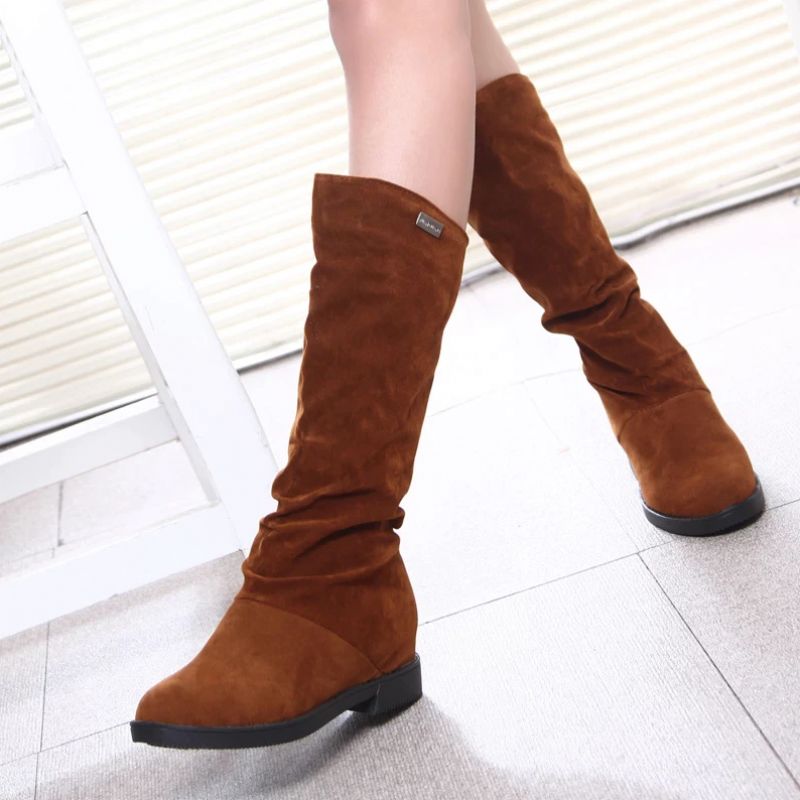 Monarca Dames Laarzen Winter Casual Schoenen - Zwart