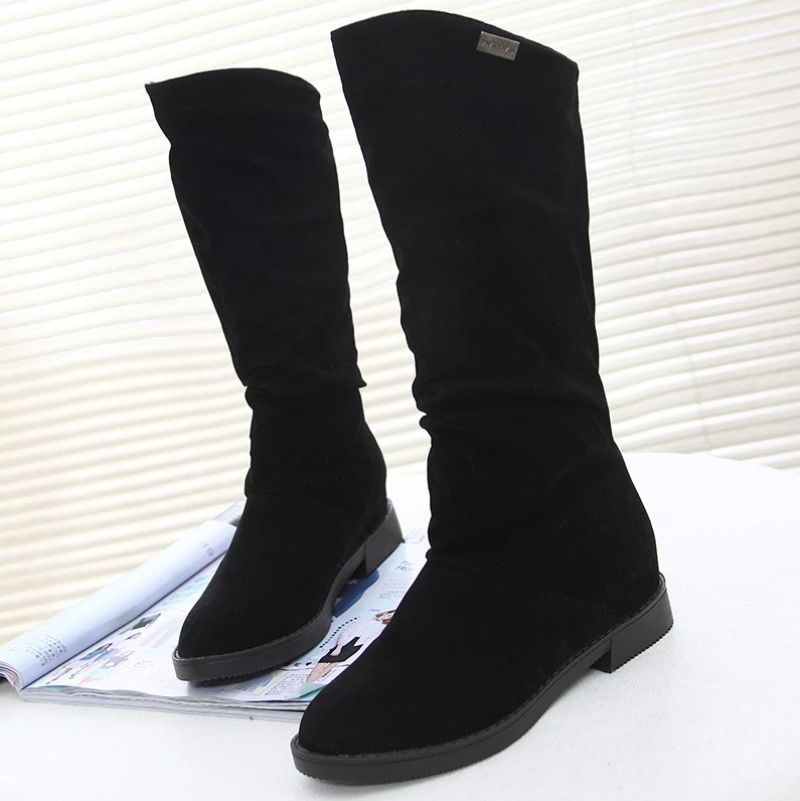 Monarca Dames Laarzen Winter Casual Schoenen - Zwart