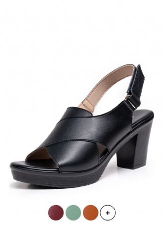Monica Dames Platform Sandalen