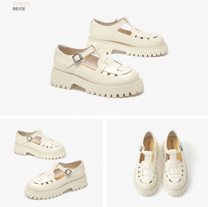 Monrow Dames Sandaal - Beige