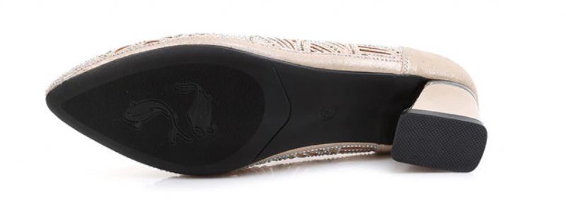 Monrroy Dames Comfortabele Pumps Schoenen - Zwart