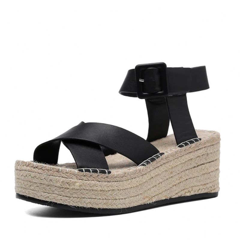 Montaner Wedges - Zwart