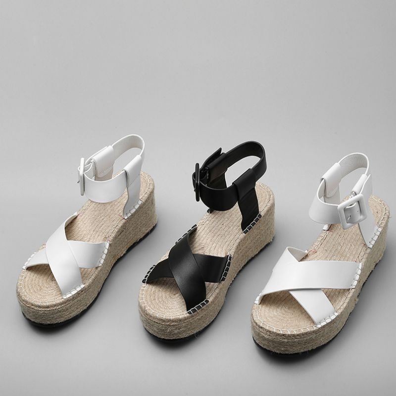 Montaner Wedges - Zwart