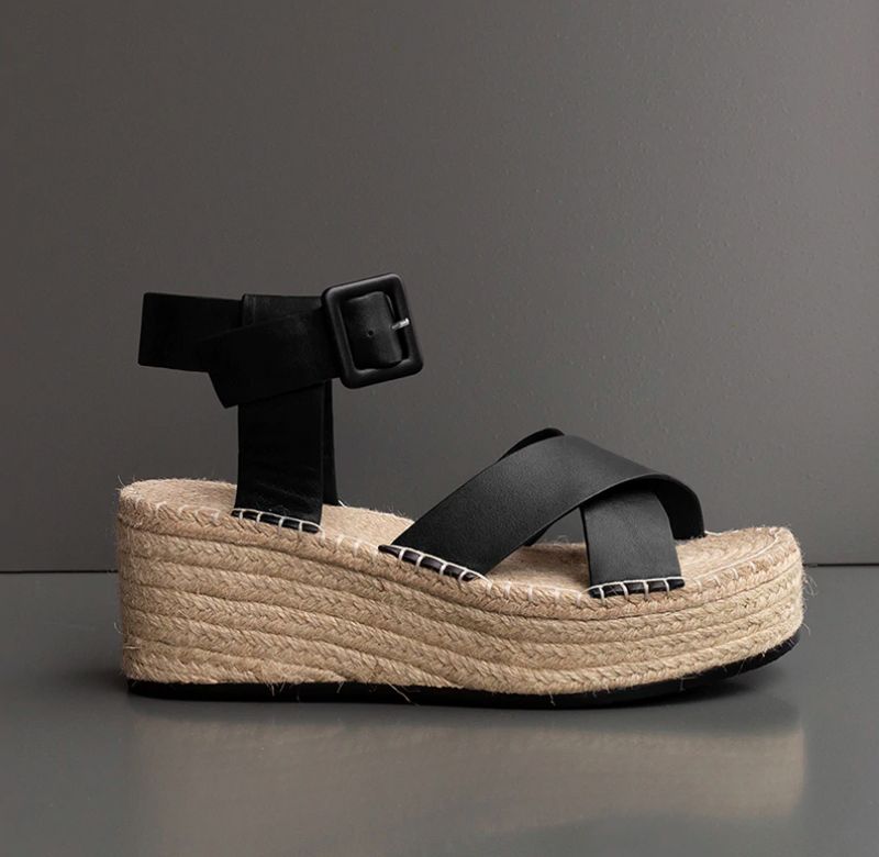 Montaner Wedges - Zwart