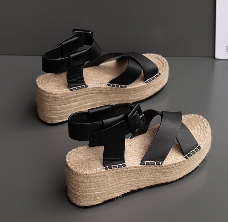 Montaner Wedges - Zwart