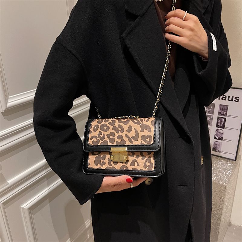 Monterey Dames Flap Schouder Handtas - Zwart raster
