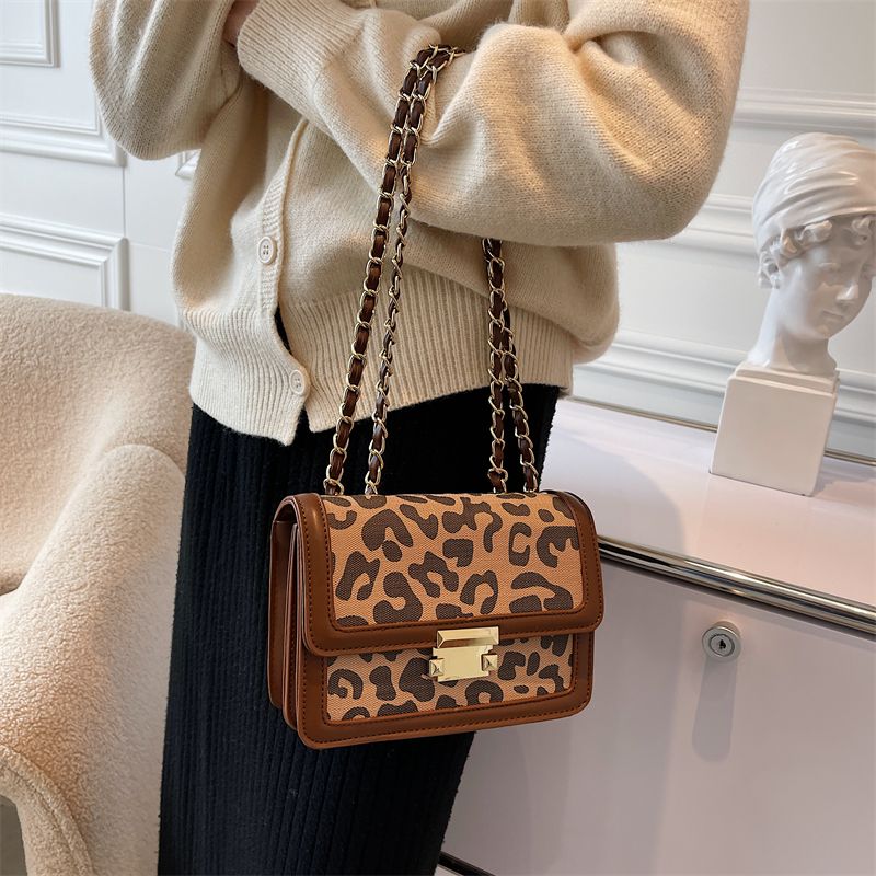 Monterey Dames Flap Schouder Handtas - Zwart raster
