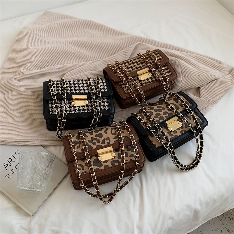 Monterey Dames Flap Schouder Handtas - Zwart raster