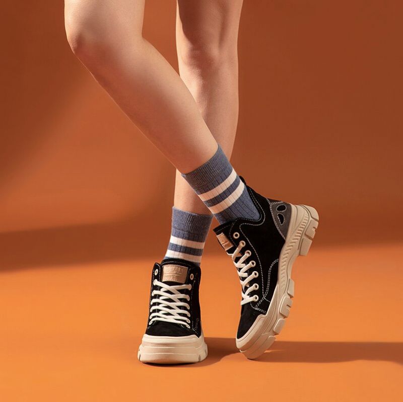 Montero Dames Sneakers - Zwart