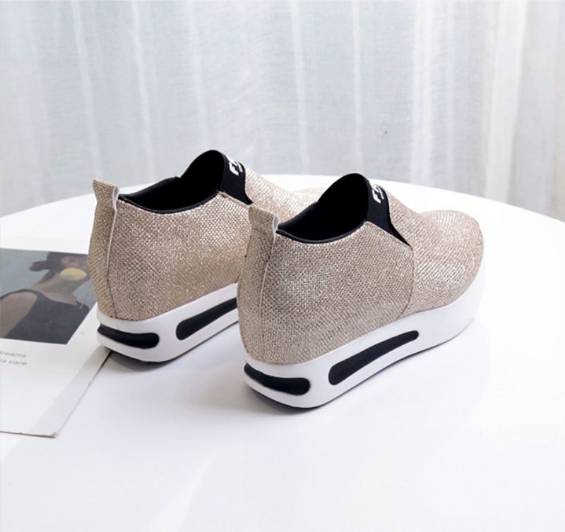 Moon V3 Dames Platform - Zwart