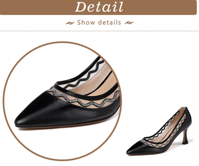Moore Dames Dress Pumps - Zwart