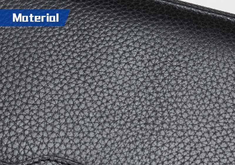 Moraes Heren Leren Clutch Portemonnees - Zwart