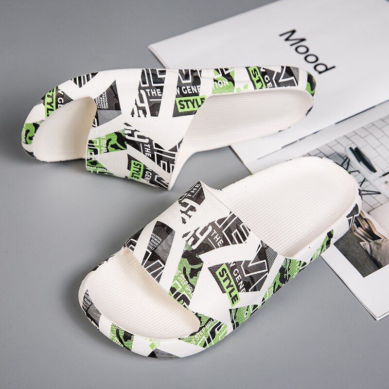Mordo Heren Indoor Sandalen - Kaki