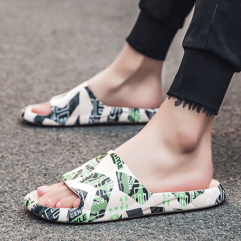 Mordo Heren Indoor Sandalen - Kaki