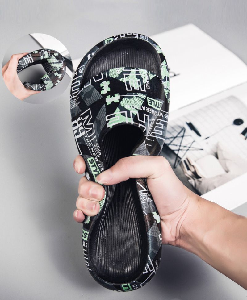 Mordo Heren Indoor Sandalen - Kaki