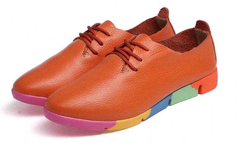 Morelti Damesschoenen Met Vetersluiting En Casual Platte Loafers - Zwart