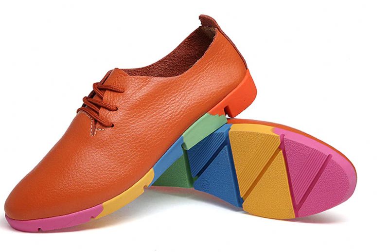 Morelti Damesschoenen Met Vetersluiting En Casual Platte Loafers - Zwart