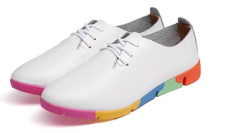 Morelti Damesschoenen Met Vetersluiting En Casual Platte Loafers - Zwart
