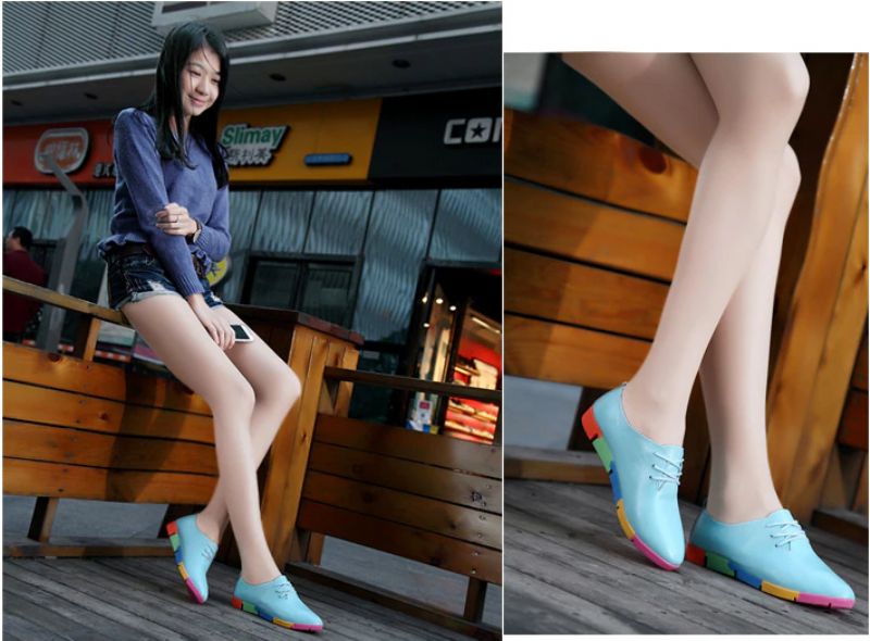 Morelti Damesschoenen Met Vetersluiting En Casual Platte Loafers - Zwart