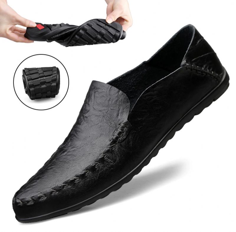 Morenos Heren Loafers - Zwart