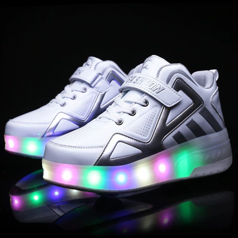 Morgan Unisex Roller Sneakers Voor Kinderen - Wit