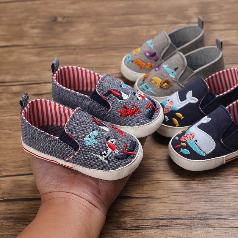 Moro Baby Jongens Casual Sneakers - Marineblauw