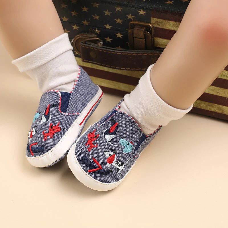 Moro Baby Jongens Casual Sneakers - Marineblauw