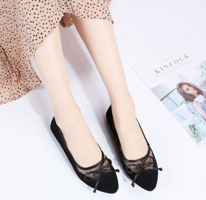 Morrigan Dames Platte Schoenen - Zwart