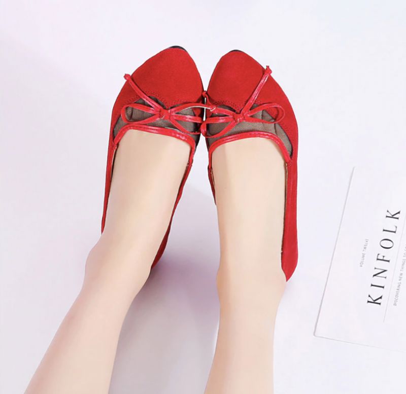 Morrigan Dames Platte Schoenen - Zwart