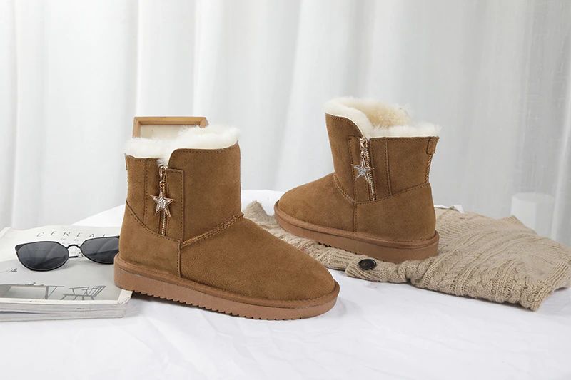 Morris Dames Winter Zwarte Laarzen - Zwart