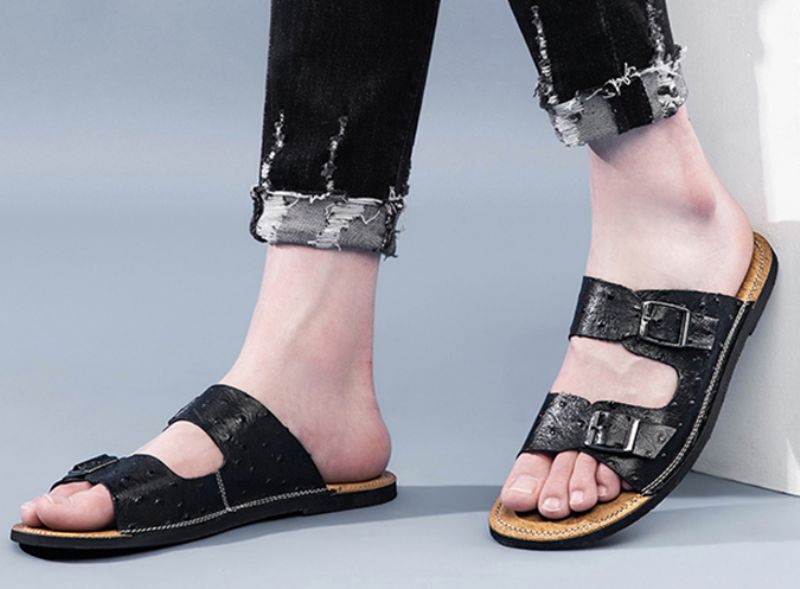 Muller Heren Casual Sandaal - Kaki