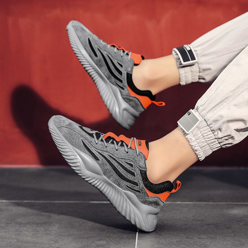 Multimax Heren Wandelsneakers - Grijs