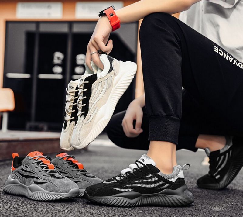 Multimax Heren Wandelsneakers - Grijs