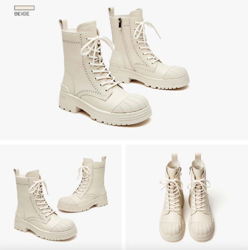 Muna Dames Laarzen - Beige