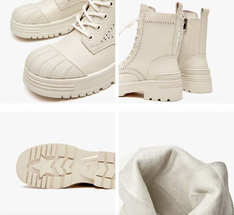 Muna Dames Laarzen - Beige
