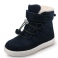 Marineblauw Bont