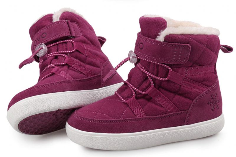 Muñoz Unisex Kinderen Winter Laarzen - Marineblauw Bont