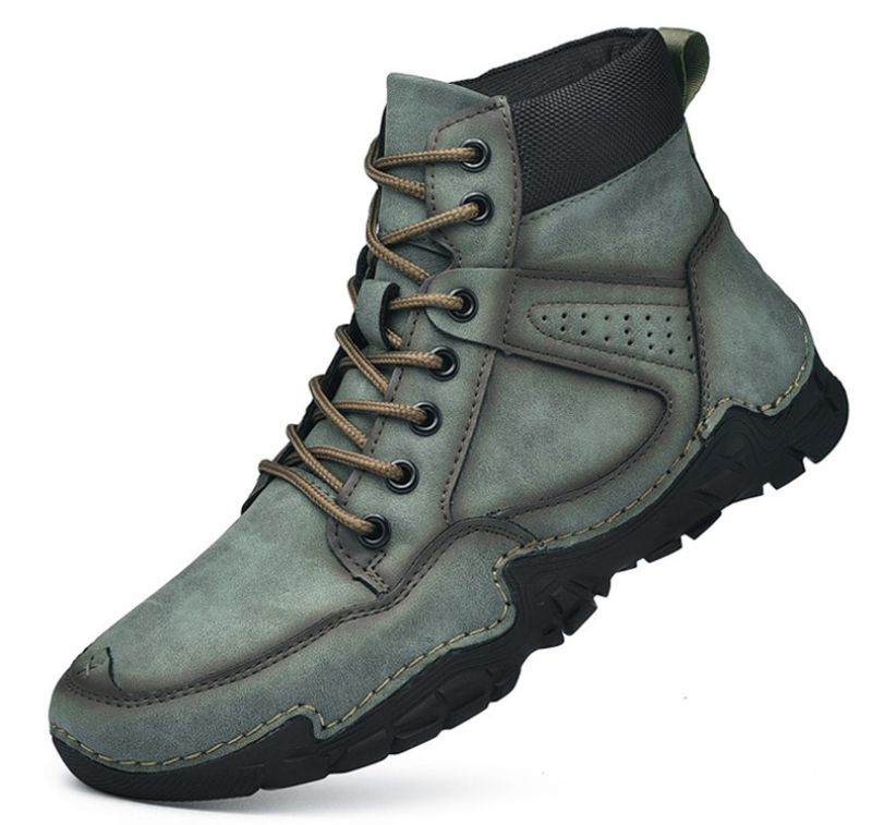 Muriel Heren Casual Laarzen - Groen