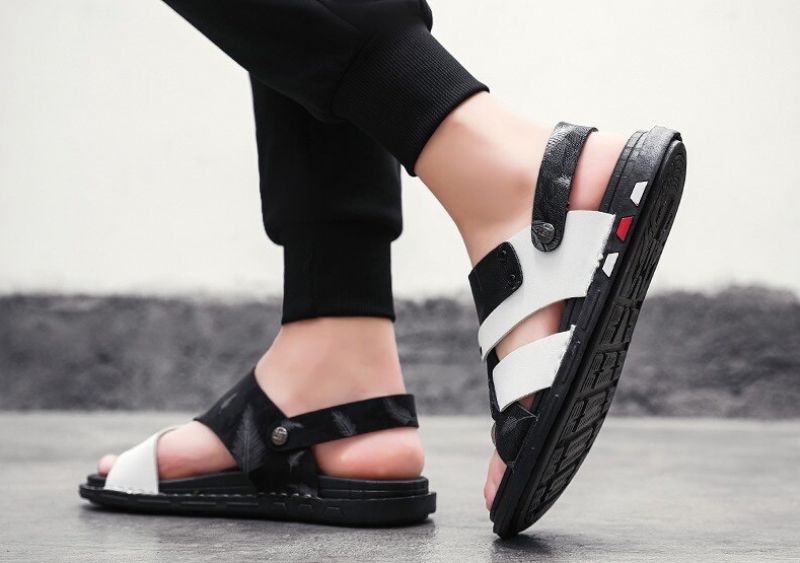 Muriel Heren Outdoor Sandalen - Zwart