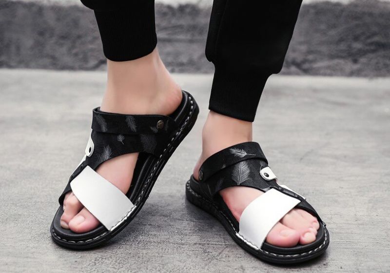 Muriel Heren Outdoor Sandalen - Zwart