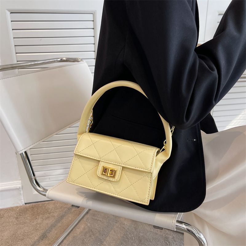 Murphy Dames Mini Leren Schouder Handtas - Zwart